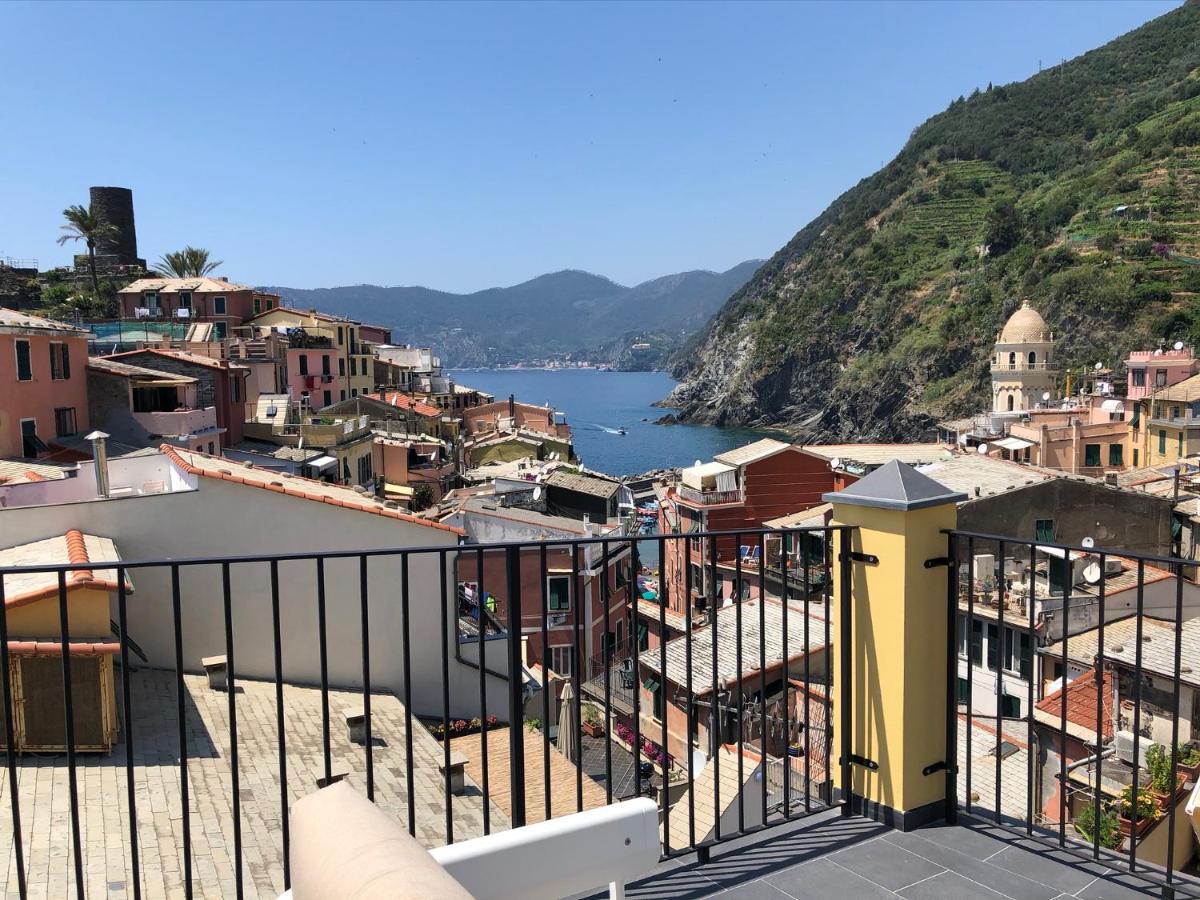 La Polena Camere Vernazza - Suite Vista Mare Exterior foto